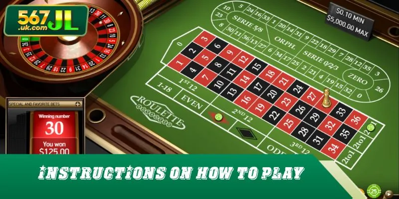 Detailed instructions on how to play