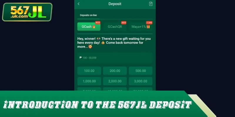 Some general information about the bookmaker's deposit system