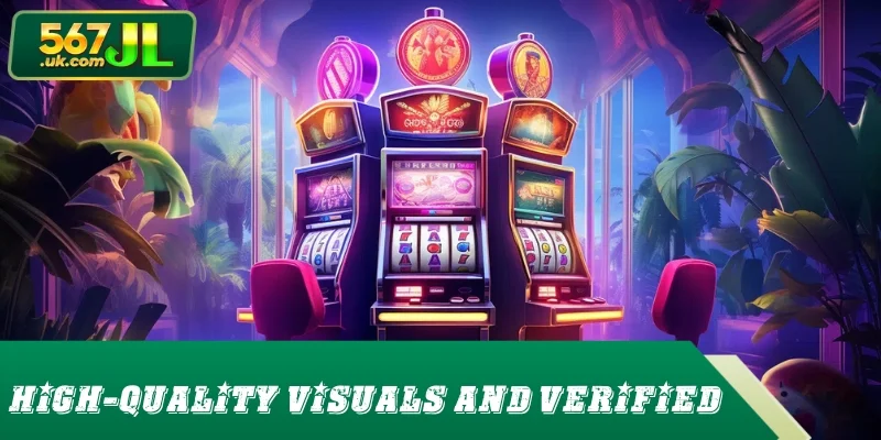 High-quality visuals and verified payout systems