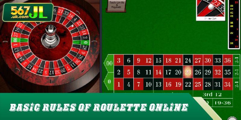 Basic rules of Roulette online